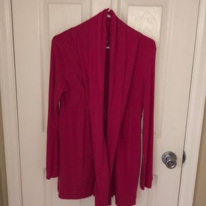 Calvin Klein hot pink cardigan size M